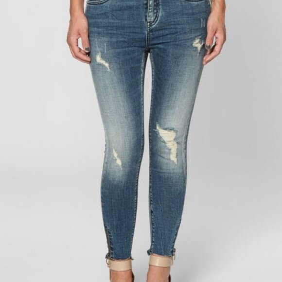 CIRCLE OF TRUST Debbie Cropped Extra Vintage Size 29 Like New - Picture 15 of 16